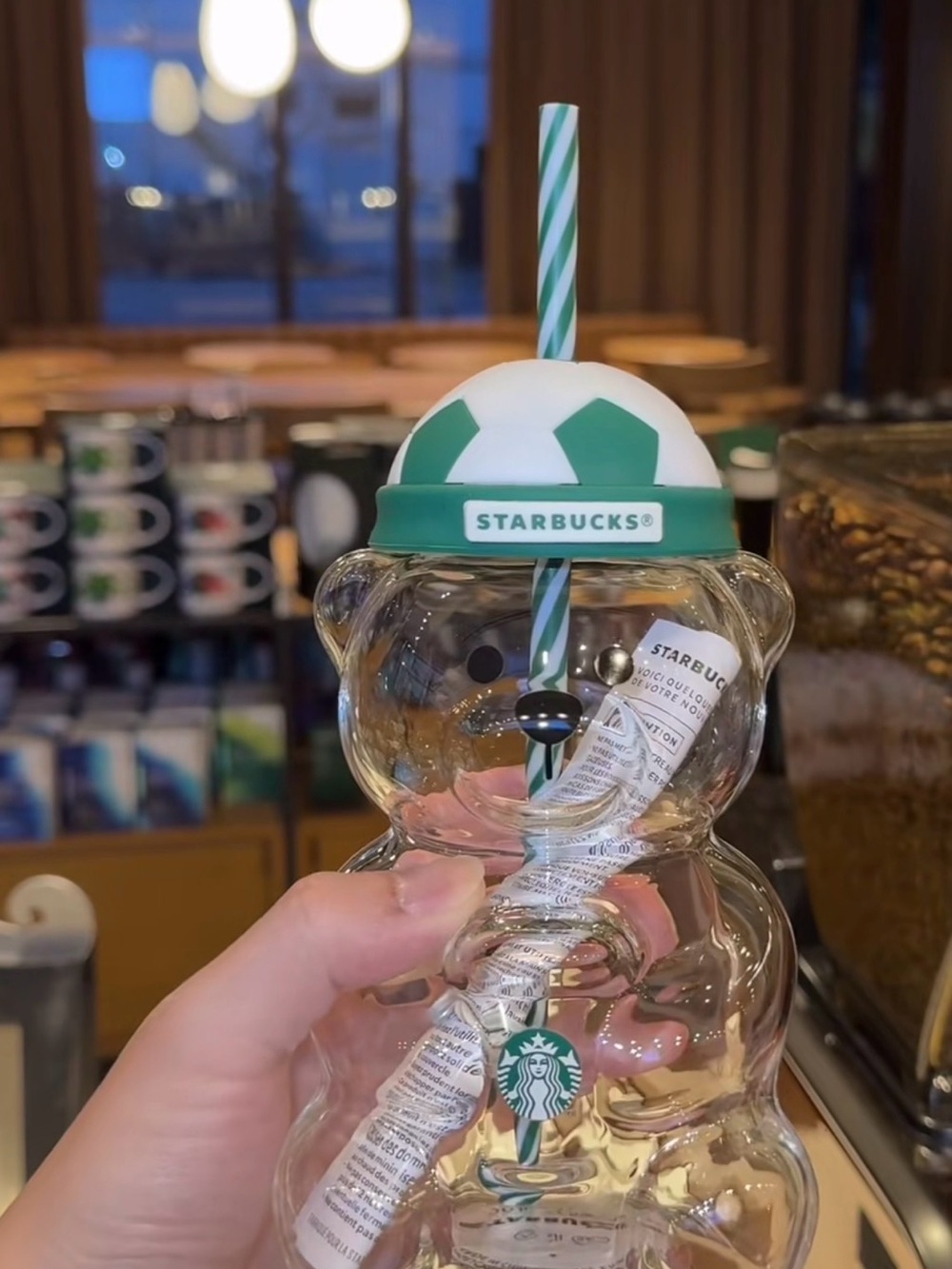 Starbucks FIFA bear